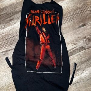 Michael Jackson‎ Thriller Black Tank Top